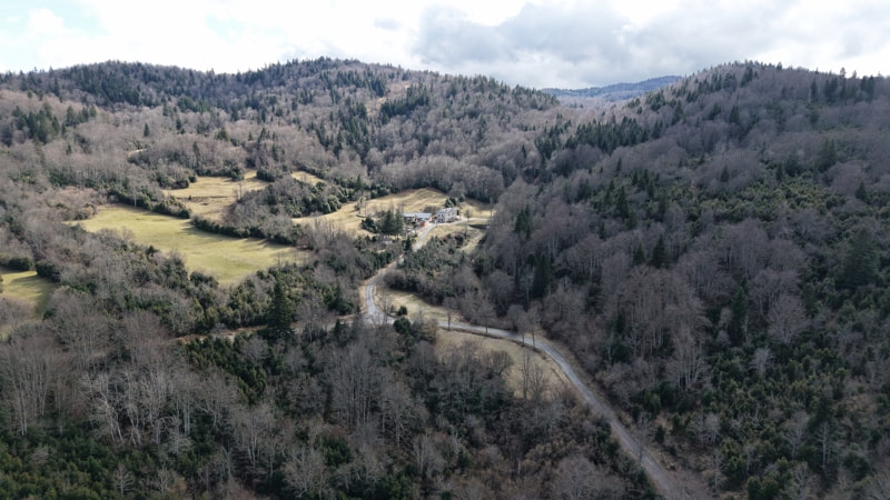 1871 - Inauguration de la route de l'Echarasson, emprunant la "route inférieure de Combe-Laval"